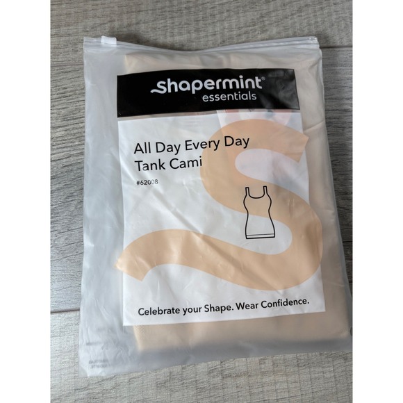 Shapermint Essentials Women's Chai All Day Every Day Cami Tank Top NWT Size 2XL - Picture 6 of 8